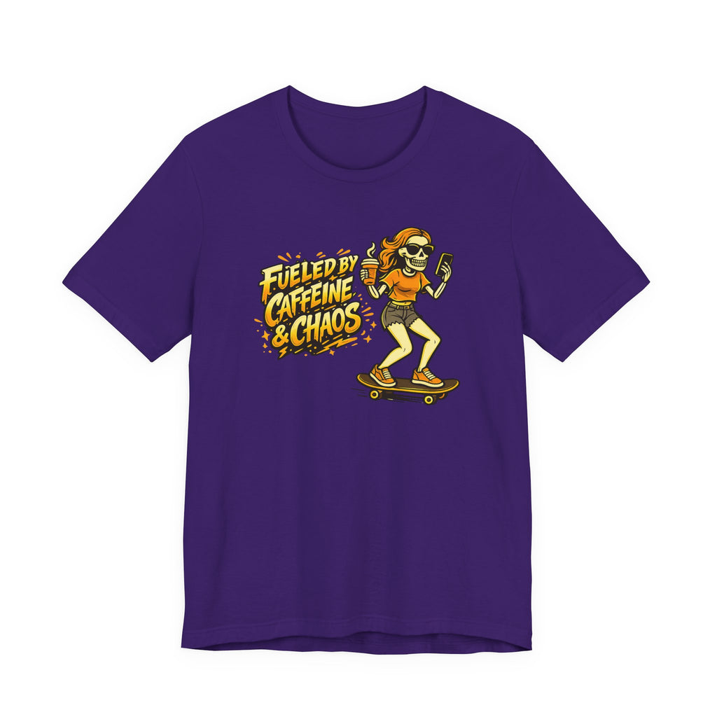 Fueled By Caffeine & Chaos T-Shirt