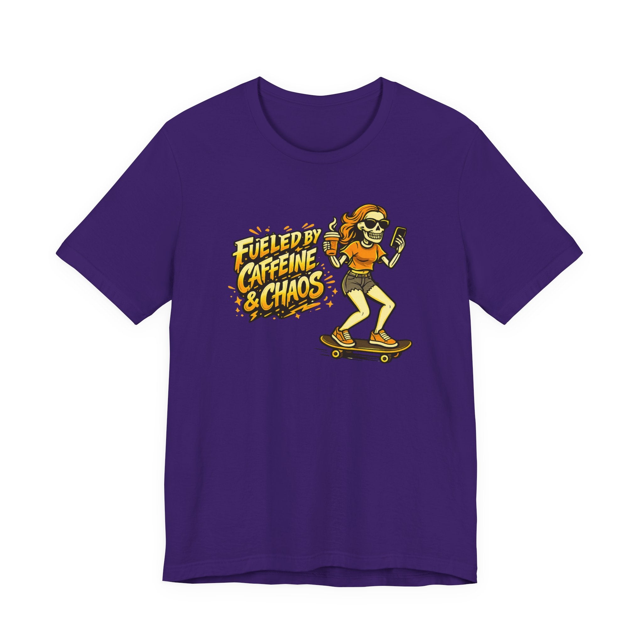 Fueled By Caffeine & Chaos T-Shirt
