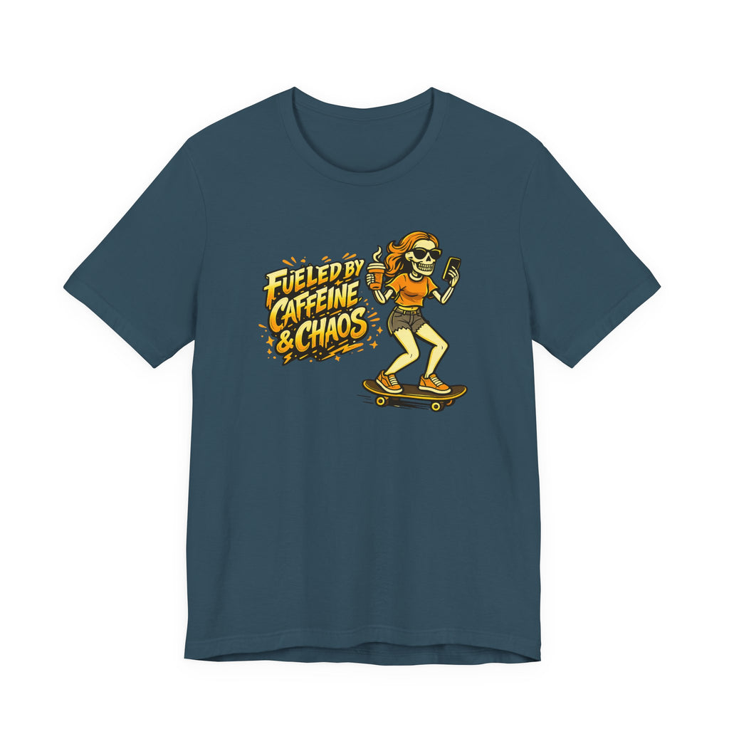 Fueled By Caffeine & Chaos T-Shirt