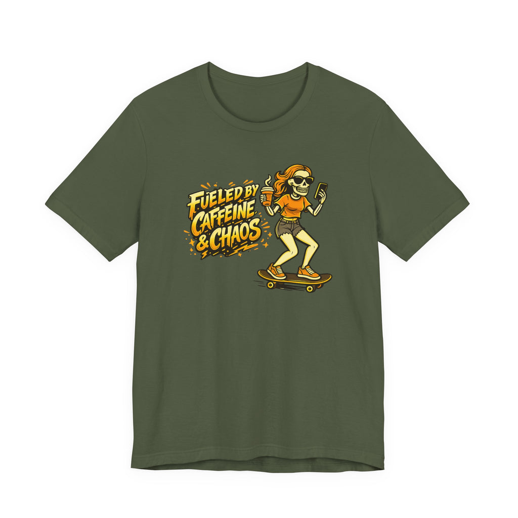 Fueled By Caffeine & Chaos T-Shirt