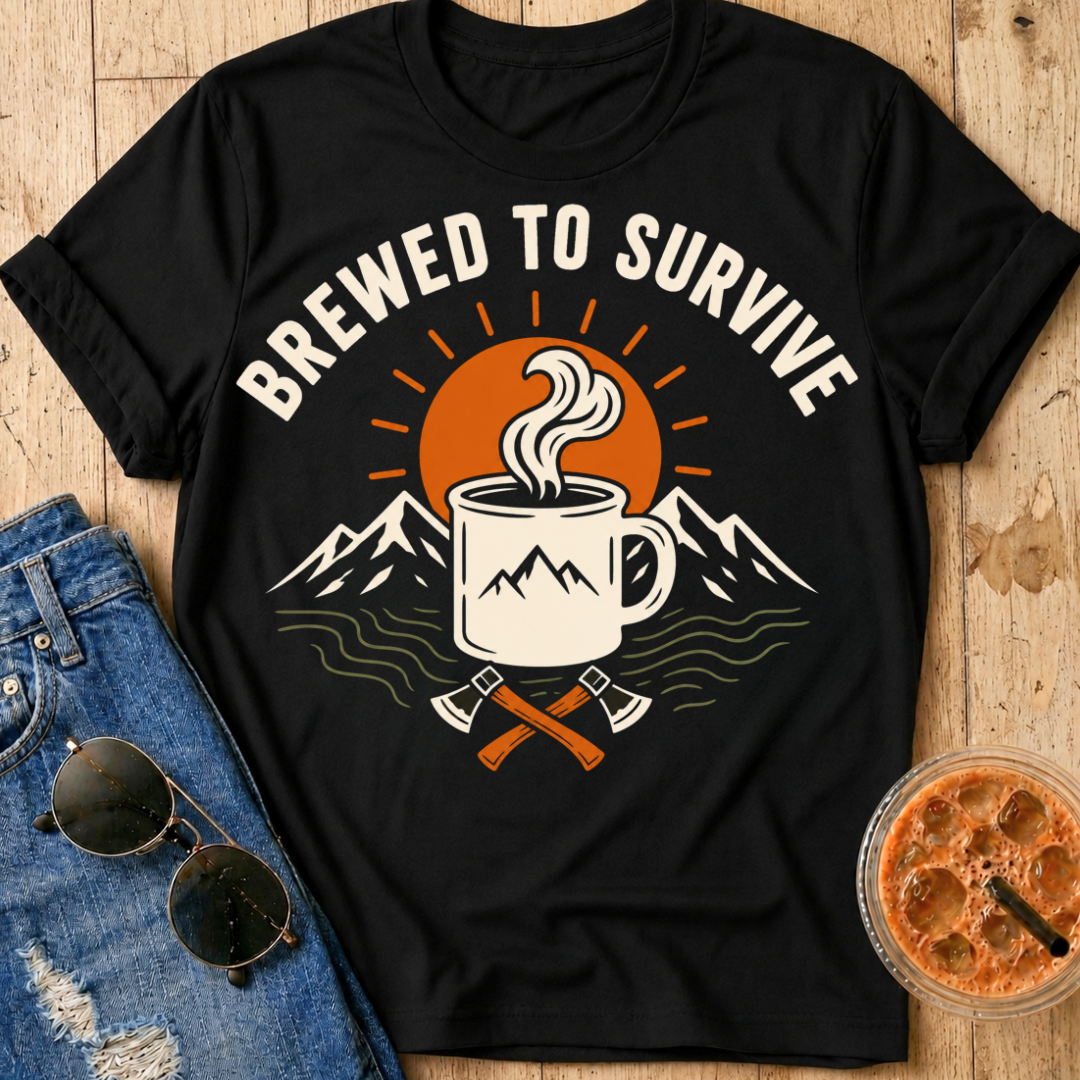 Brewed to Survive T-Shirt
