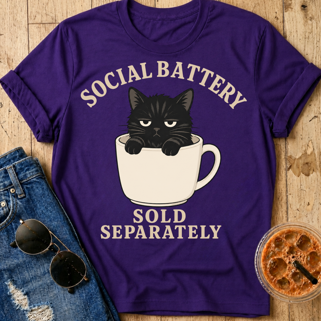 Social Battery T-Shirt