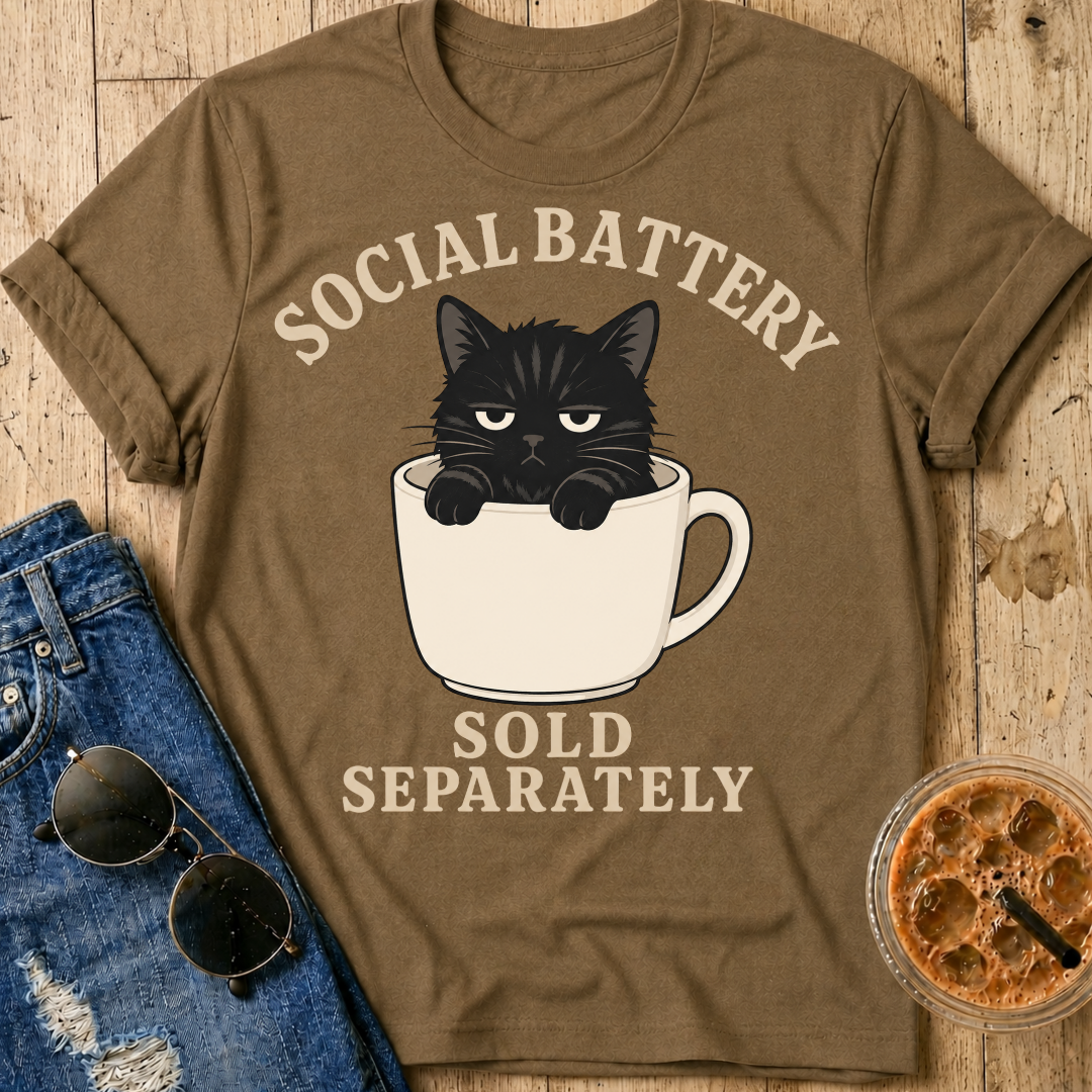 Social Battery T-Shirt