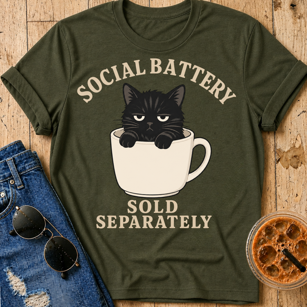 Social Battery T-Shirt