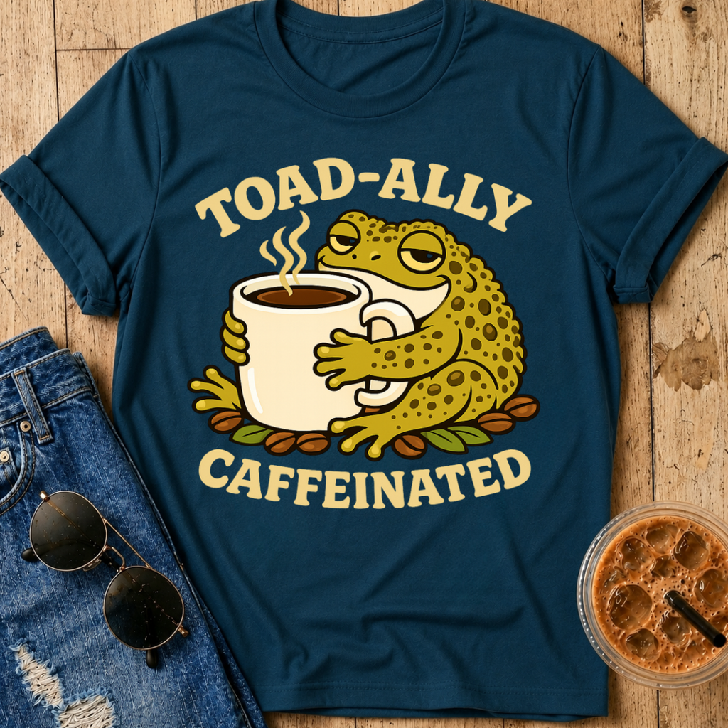 Toad-Ally Caffeinated T-Shirt