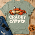 Crabby Until Coffee T-Shirt