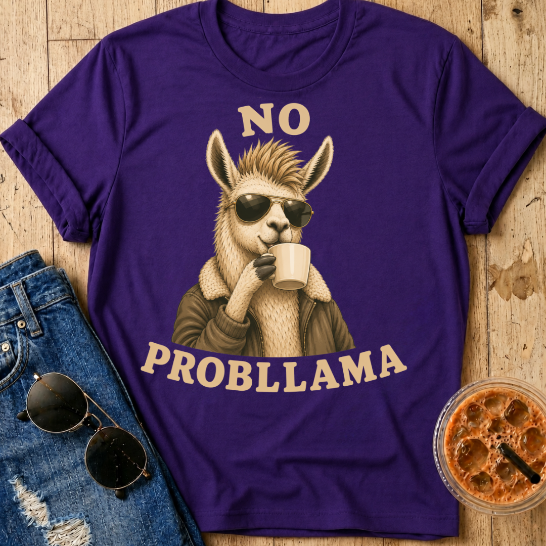 No Probllama T-Shirt