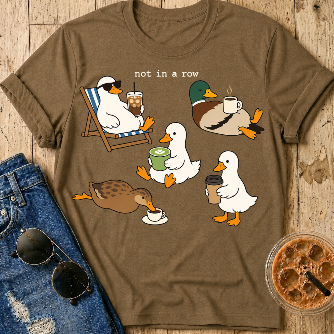 Not In A Row T-Shirt