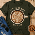 Coffee Tree Rings T-Shirt