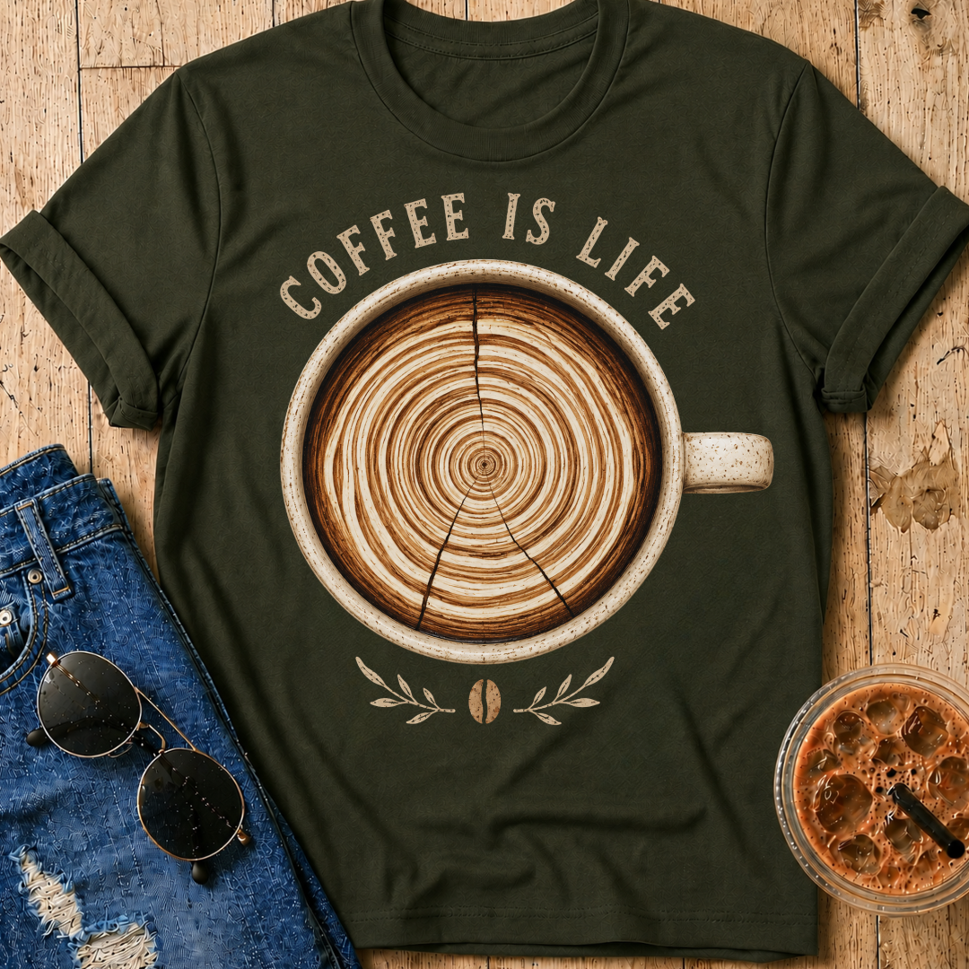 Coffee Tree Rings T-Shirt