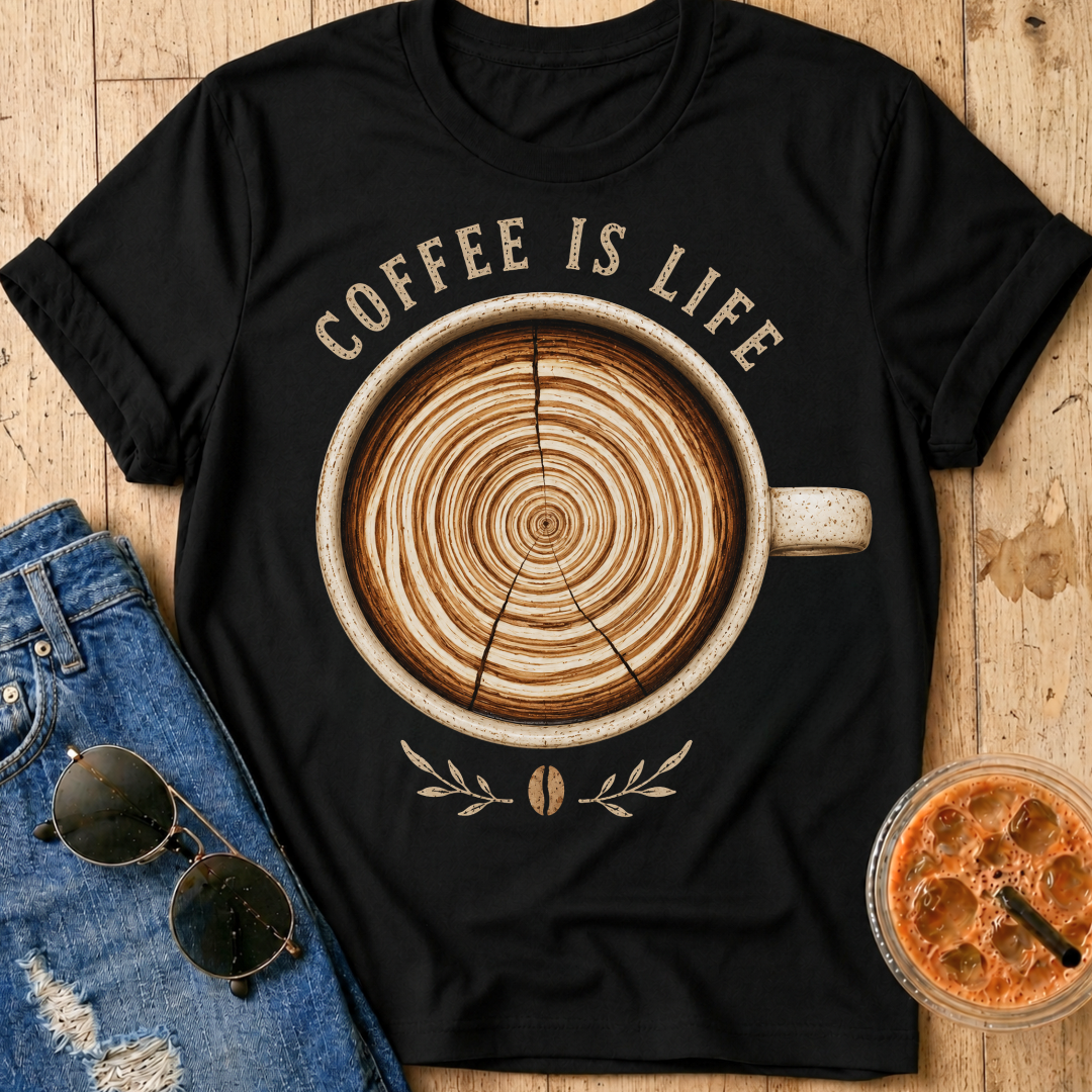 Coffee Tree Rings T-Shirt