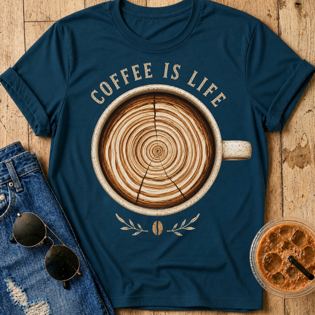 Coffee Tree Rings T-Shirt