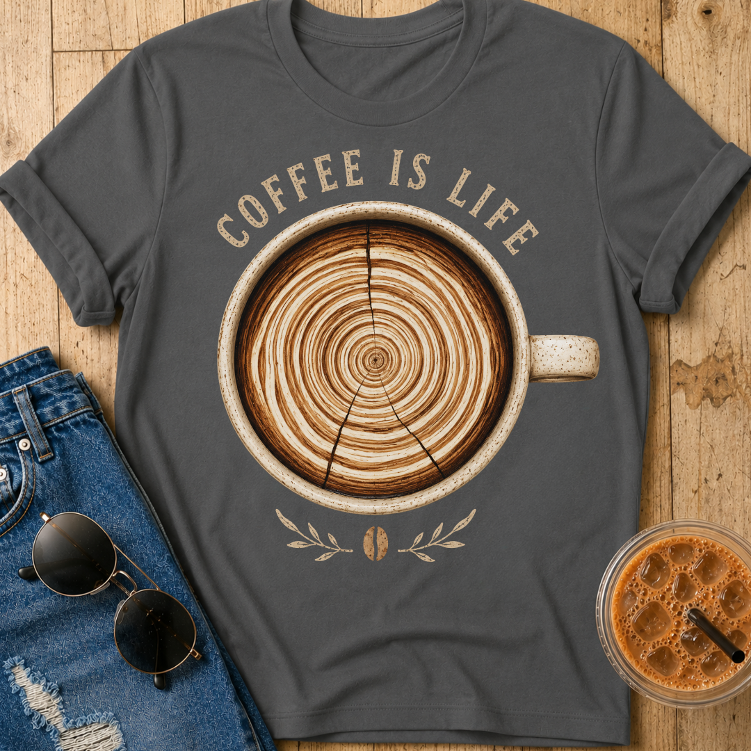 Coffee Tree Rings T-Shirt