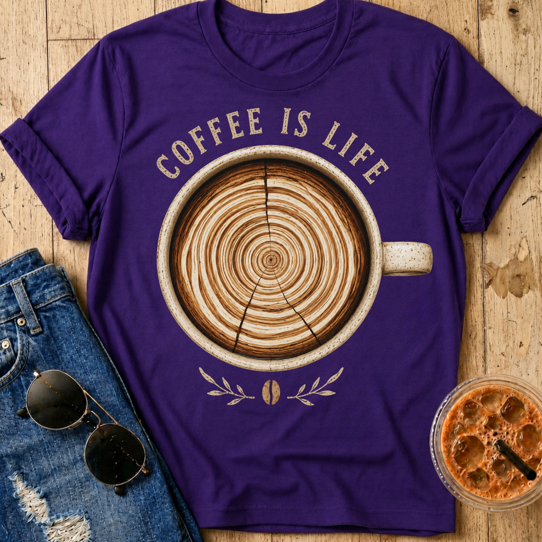 Coffee Tree Rings T-Shirt