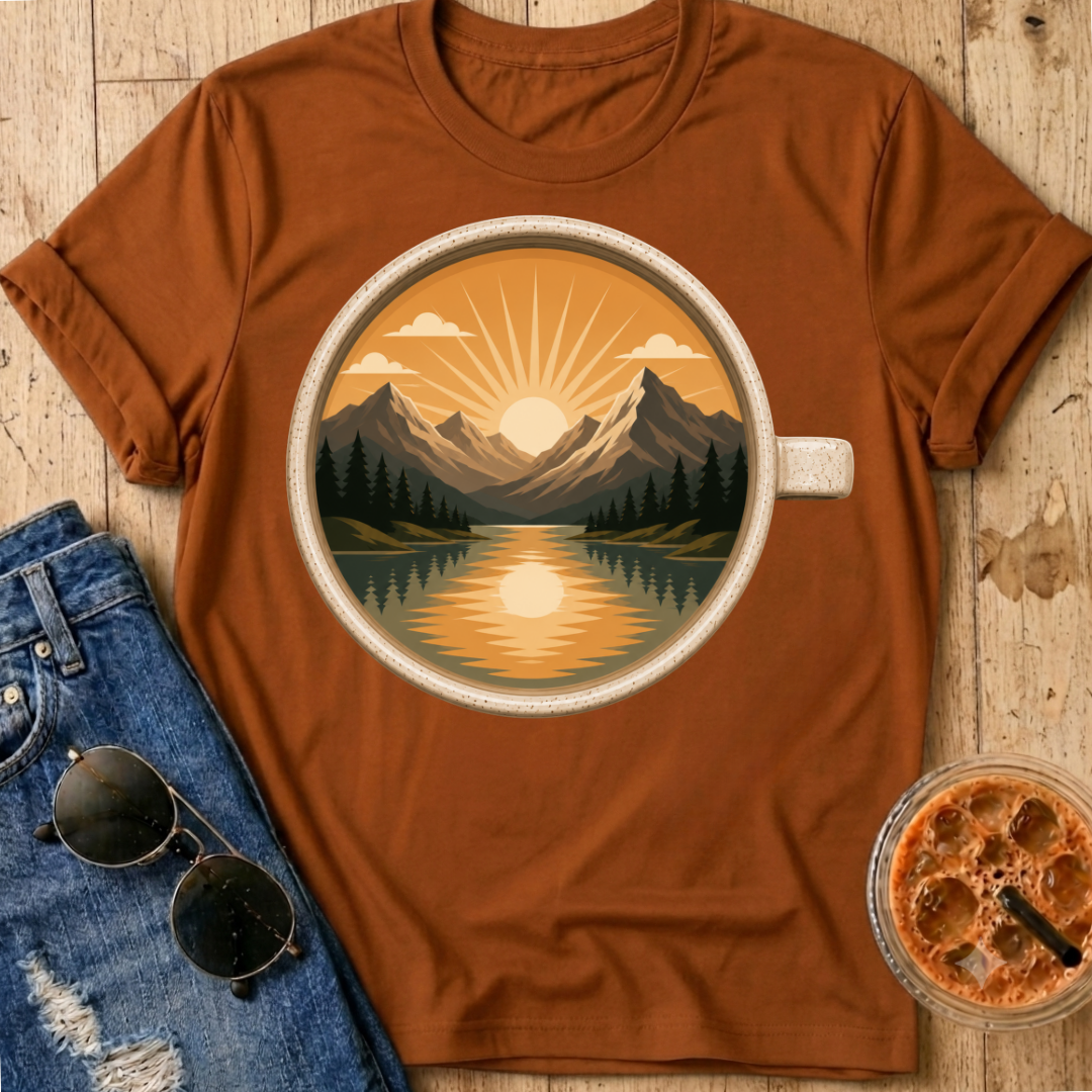 Coffee Sunrise T-Shirt