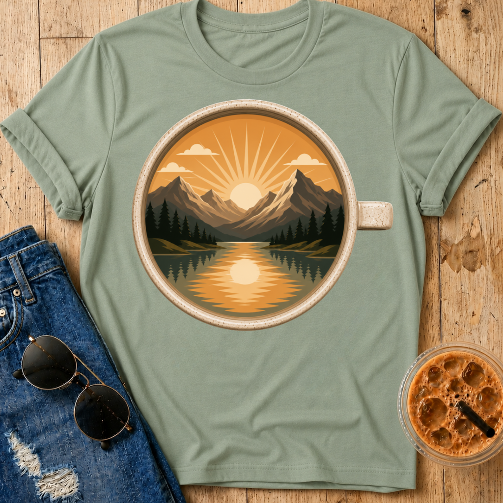 Coffee Sunrise T-Shirt
