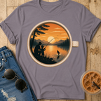 Fishing Coffee Cup T-Shirt