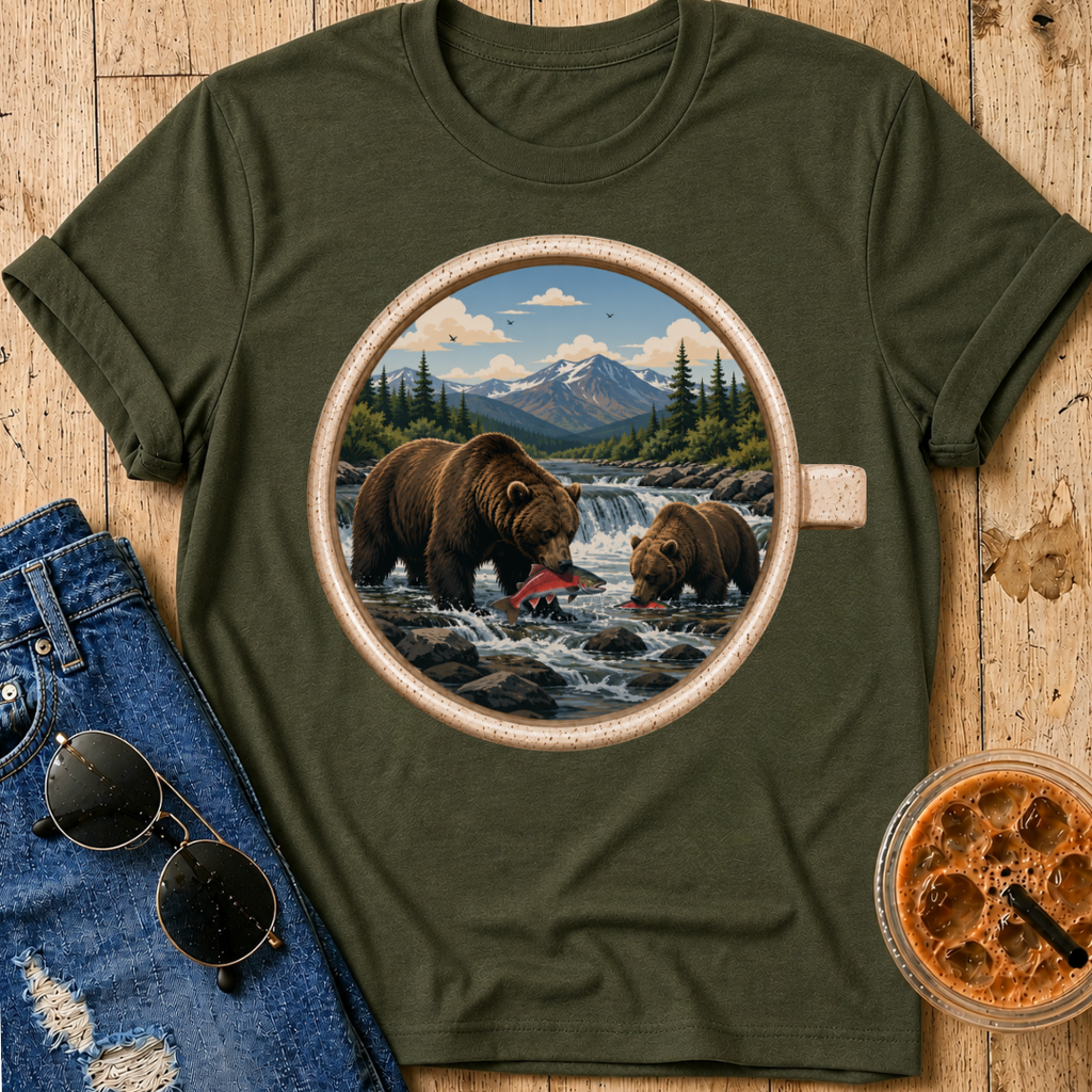 Salmon Vs. Bears T-Shirt