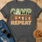 Camp, Coffee, Repeat T-Shirt