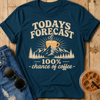 100% Chance of Coffee T-Shirt