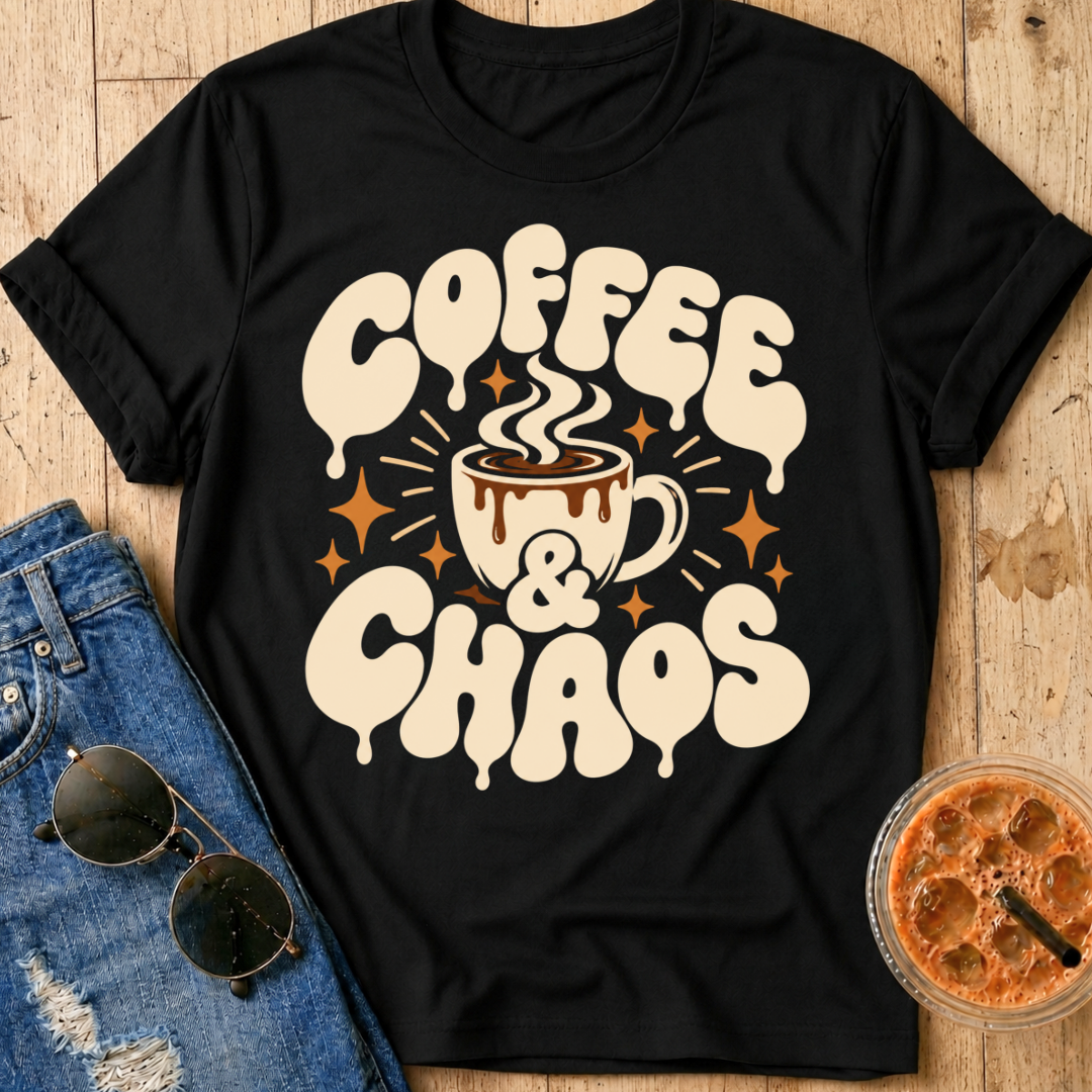 Coffee & Chaos T-Shirt