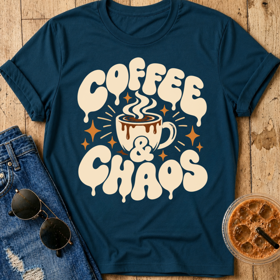 Coffee & Chaos T-Shirt