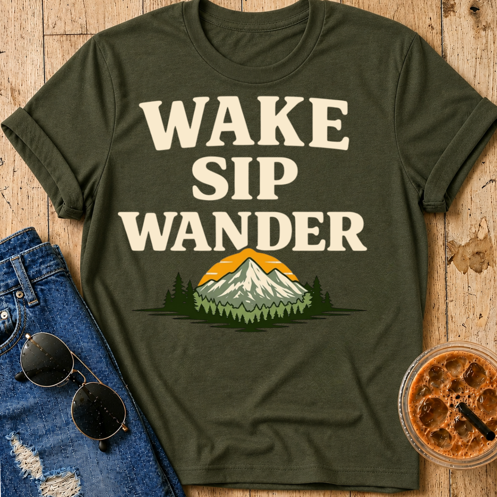 Wake Sip Wander T-Shirt