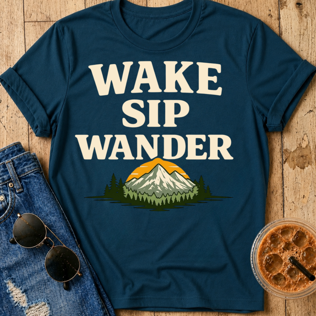 Wake Sip Wander T-Shirt