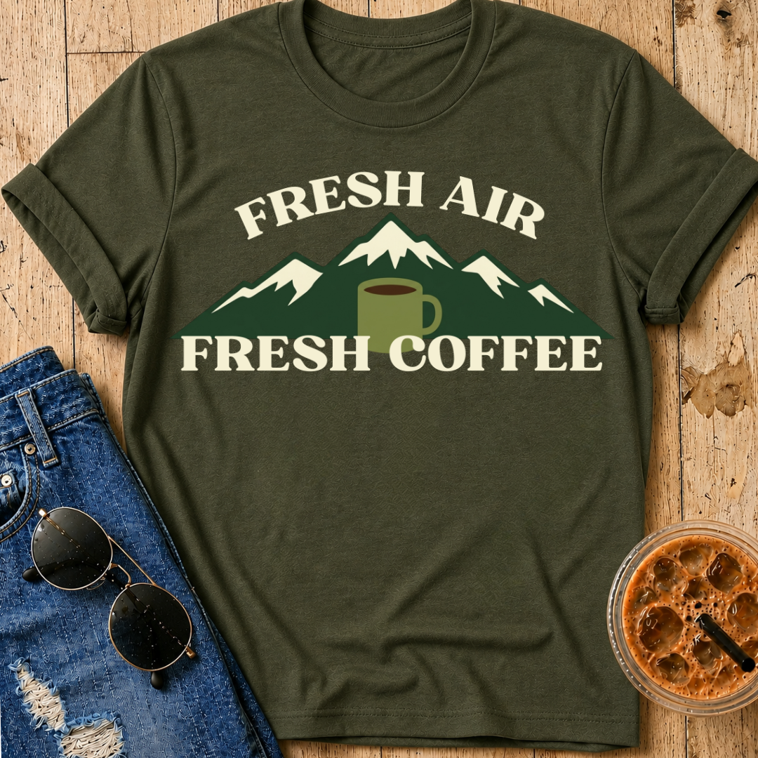 Fresh Air, Fresh Coffee T-Shirt