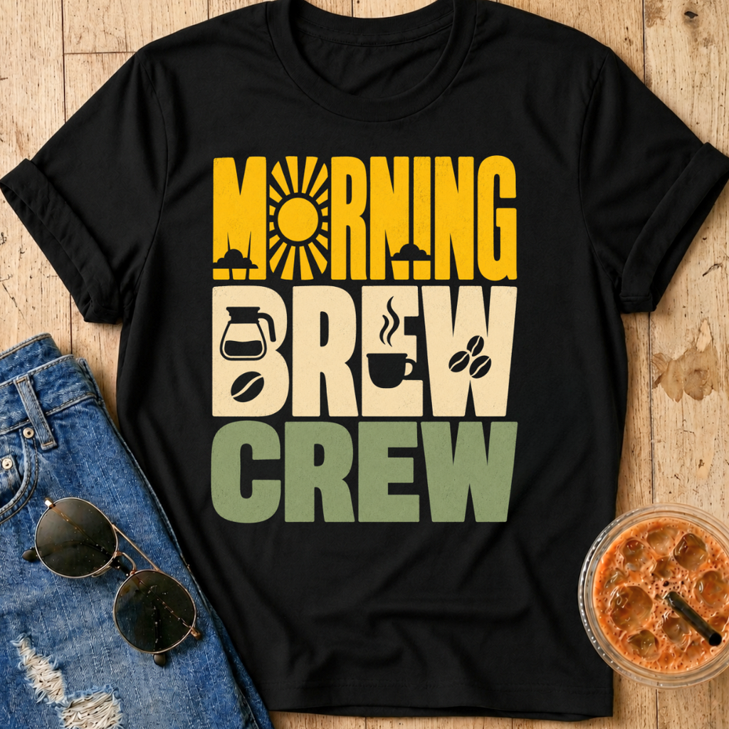 Morning Brew Crew T-Shirt
