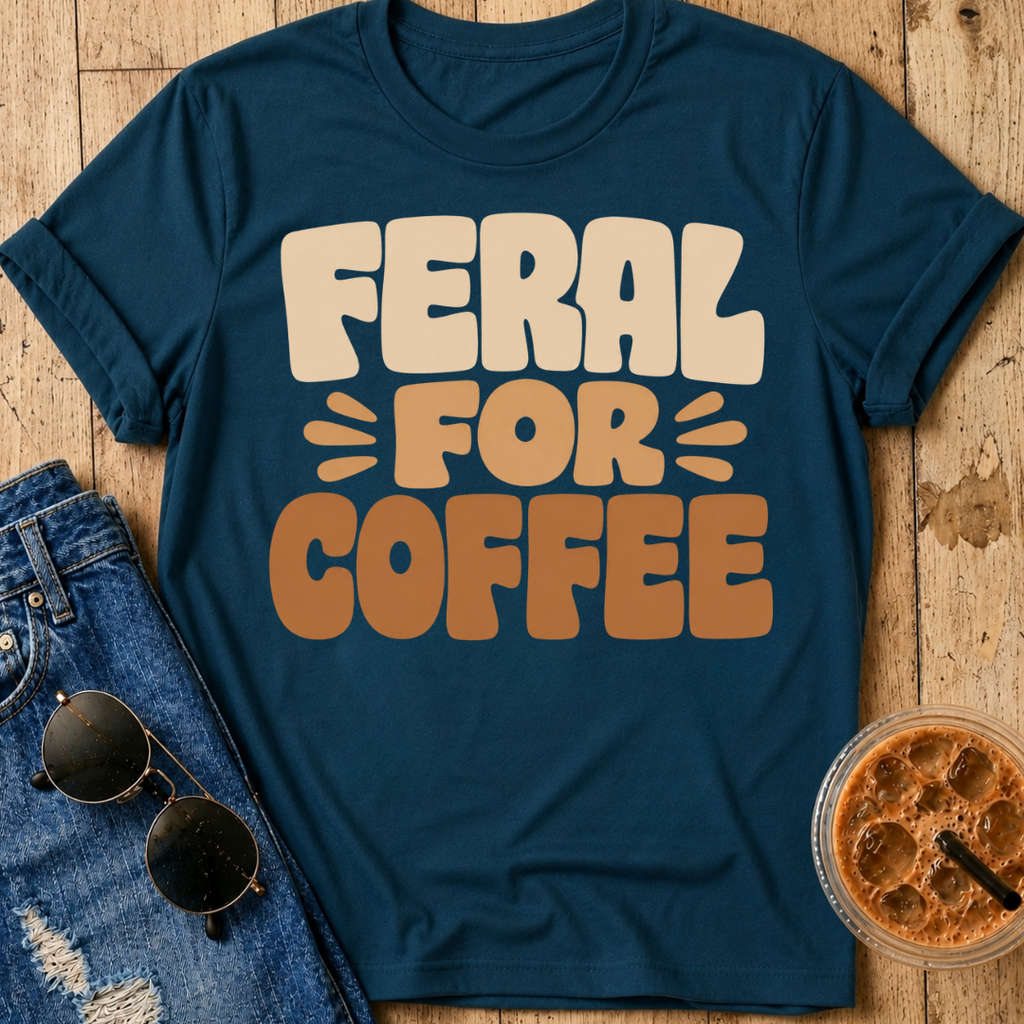 Feral For Coffee T-Shirt