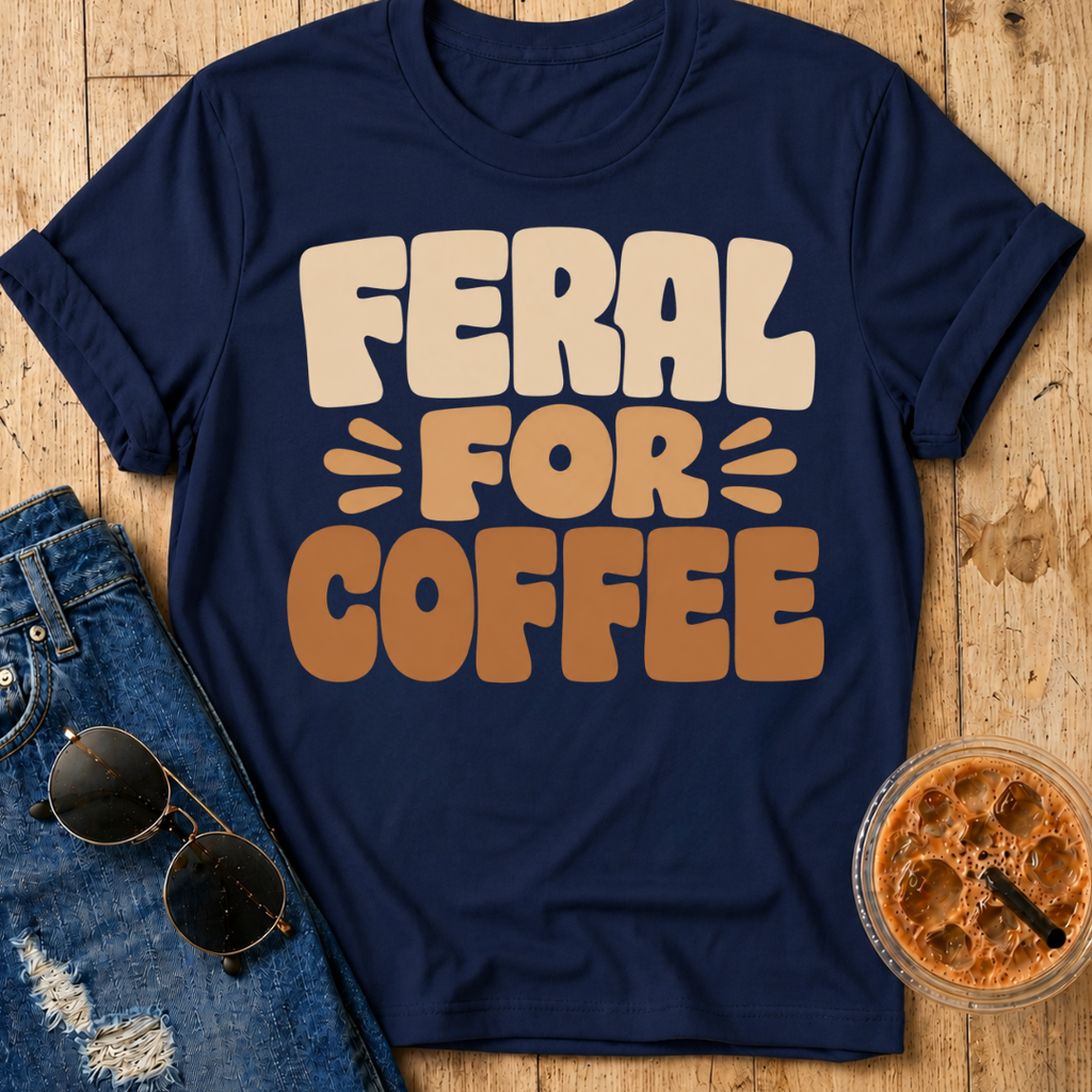 Feral For Coffee T-Shirt