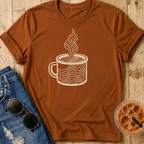 Topographical Coffee T-Shirt
