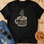 Topographical Coffee T-Shirt