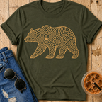 Topographical Bear T-Shirt