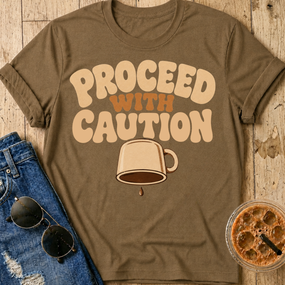 Proceed With Caution T-Shirt