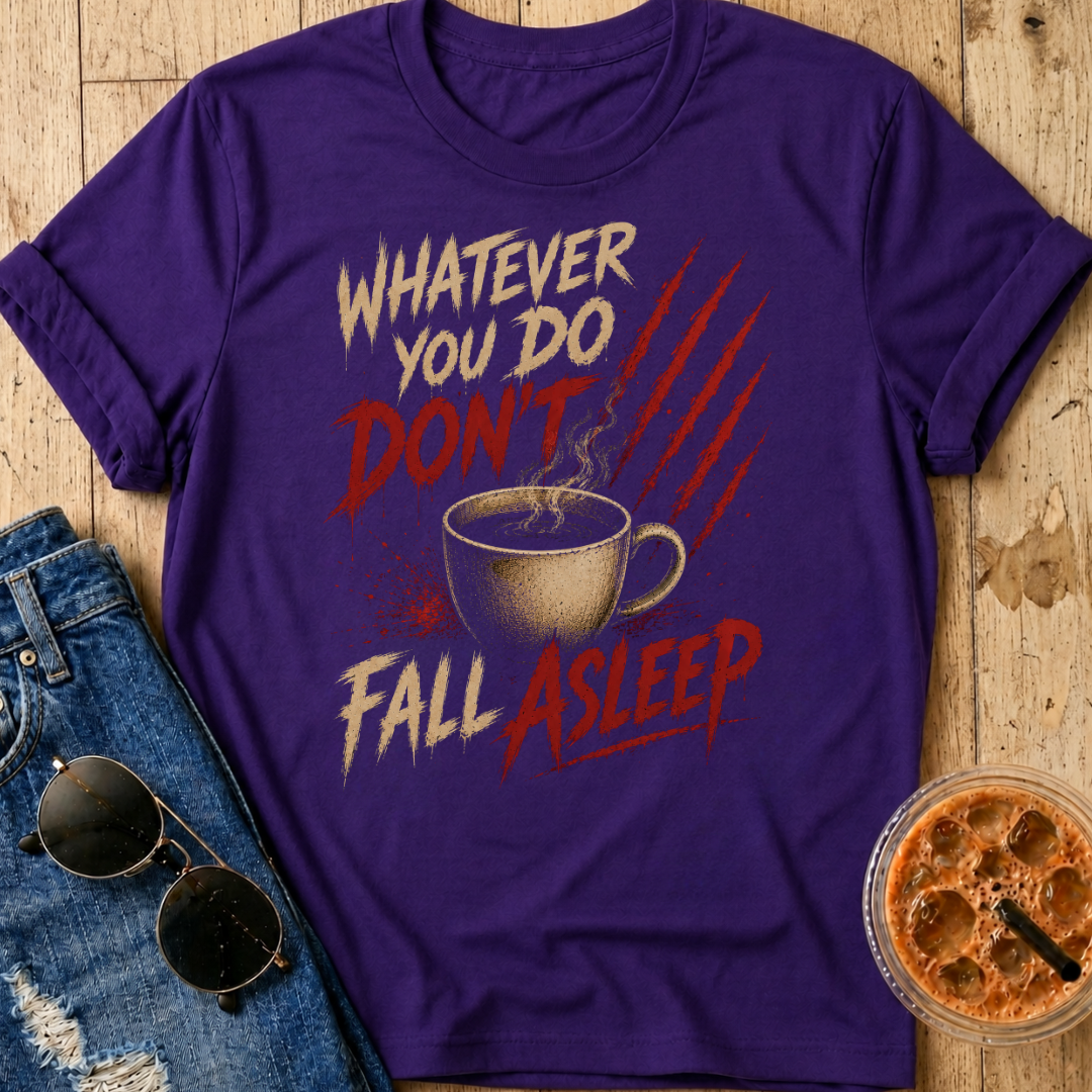 Don't Fall Asleep T-Shirt