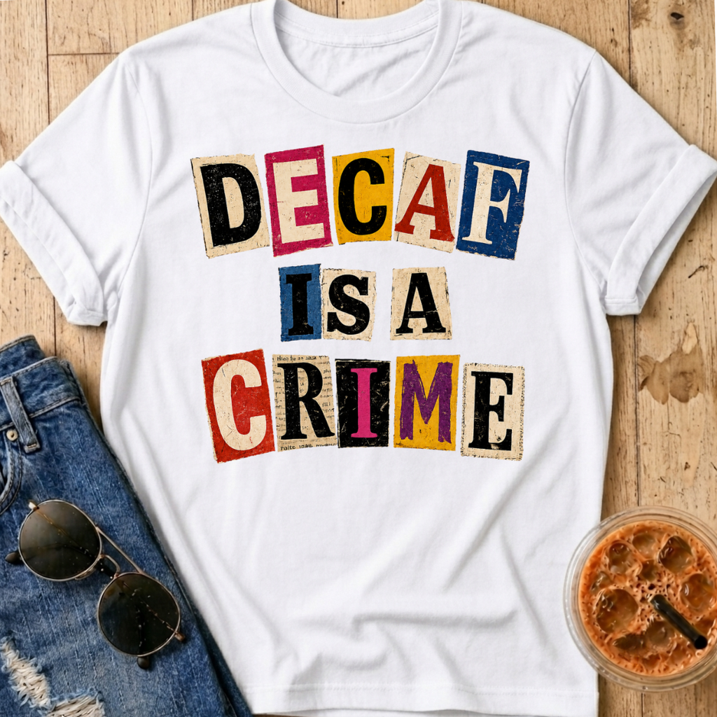 Decaf Is A Crime T-Shirt