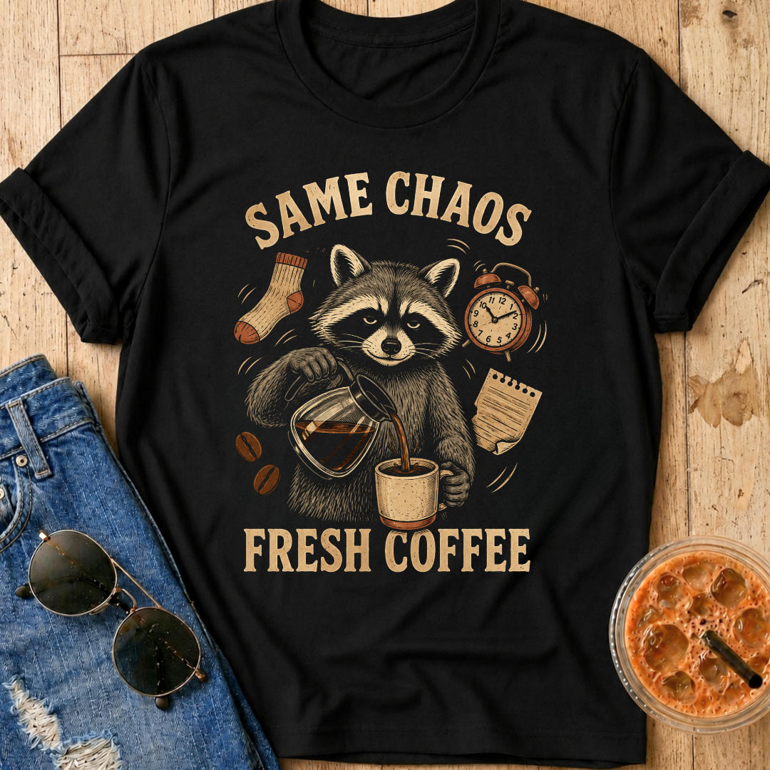 Same Chaos Fresh Coffee T-Shirt