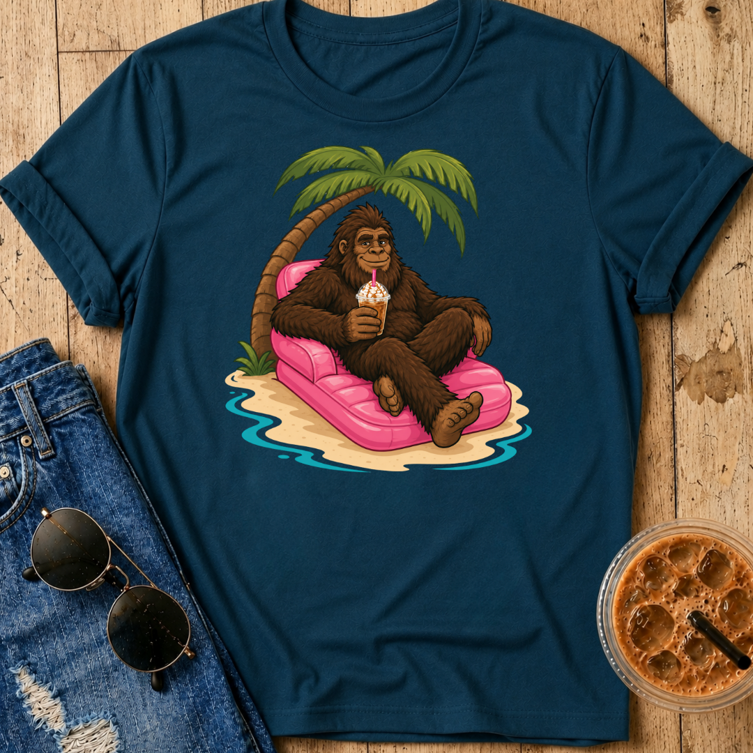 Bigfoot Vacay Mode T-Shirt