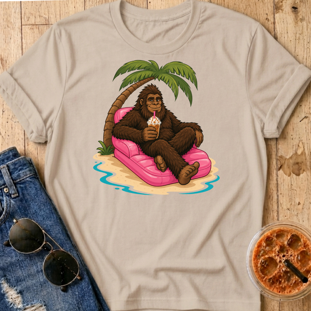 Bigfoot Vacay Mode T-Shirt