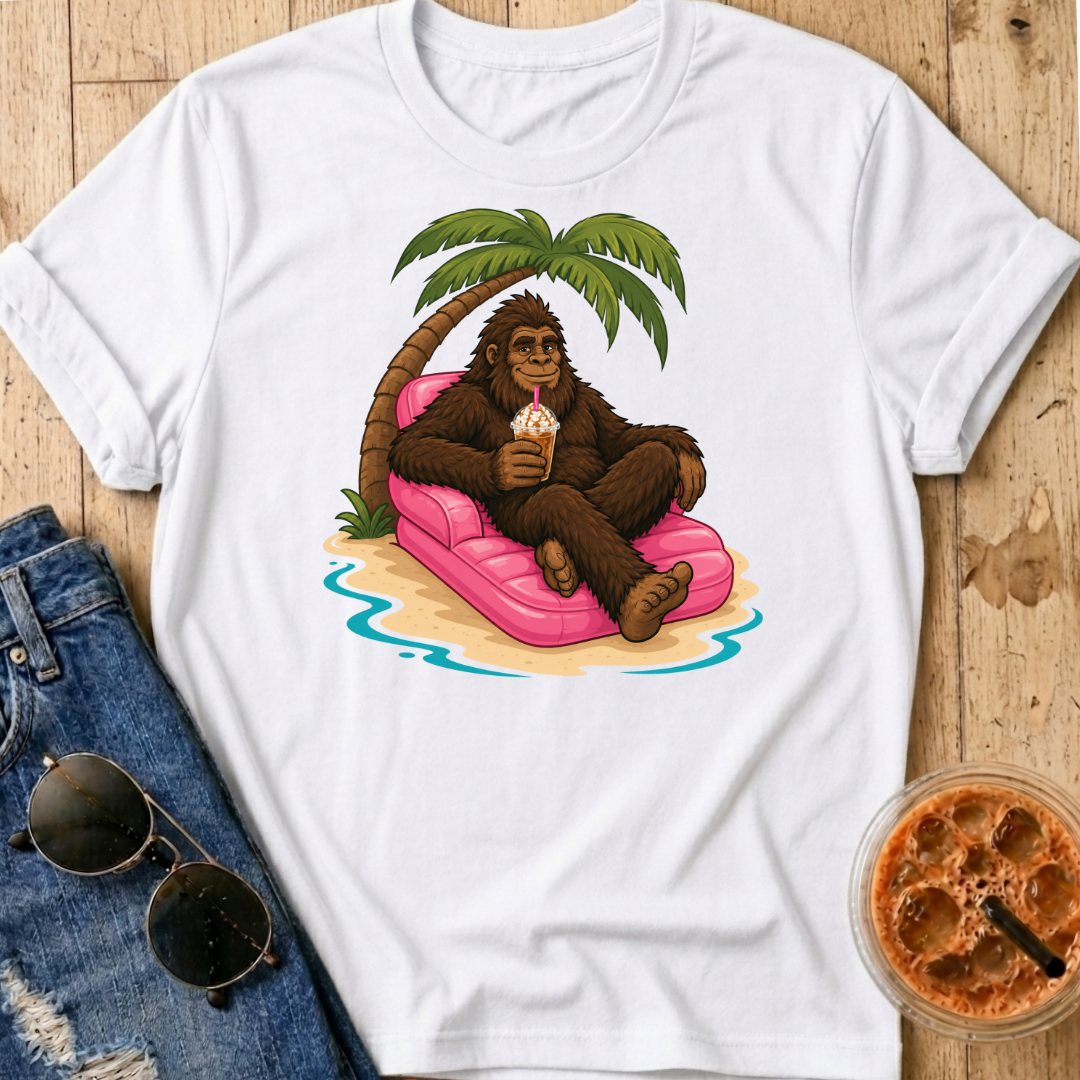 Bigfoot Vacay Mode T-Shirt