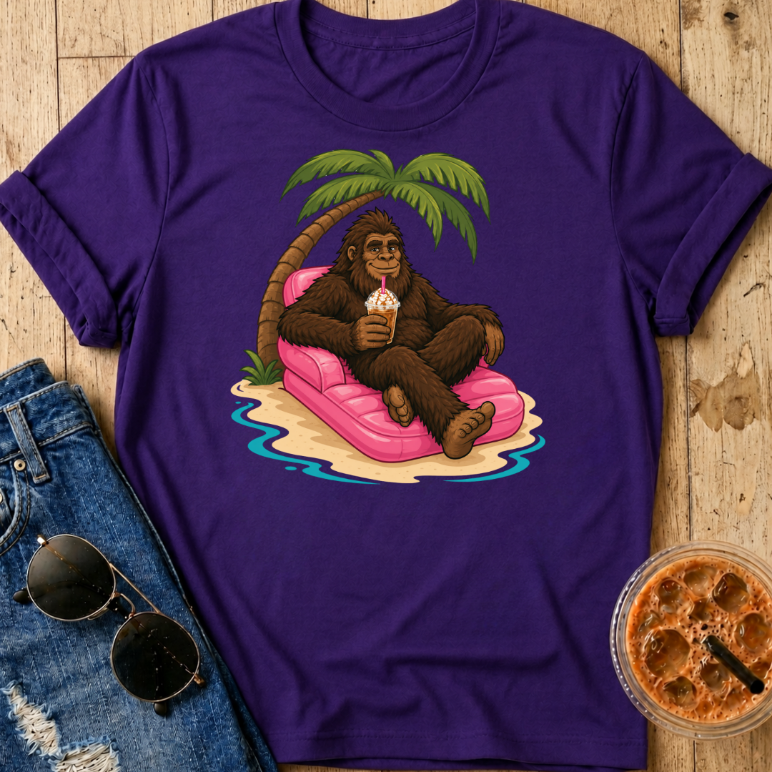Bigfoot Vacay Mode T-Shirt