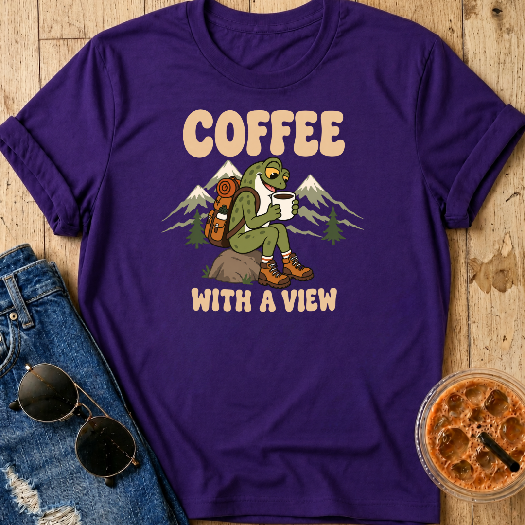 Coffee With A View T-Shirt