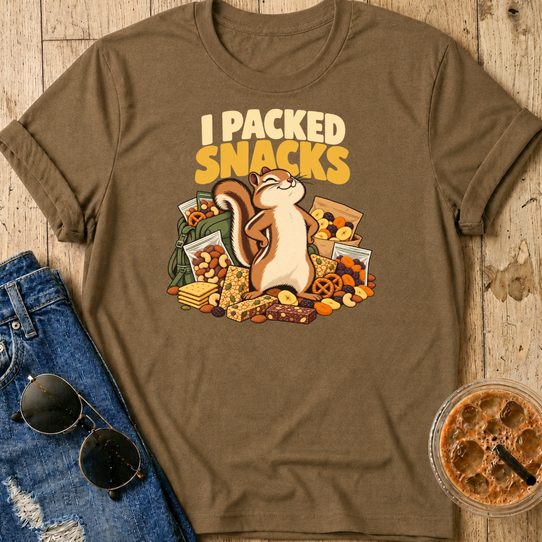 I Packed Snacks T-Shirt