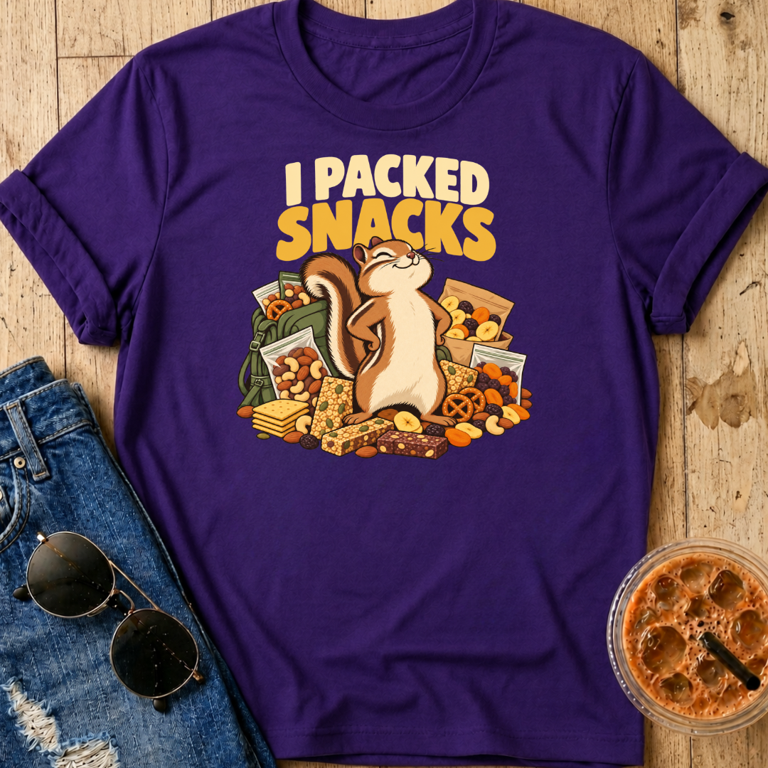 I Packed Snacks T-Shirt