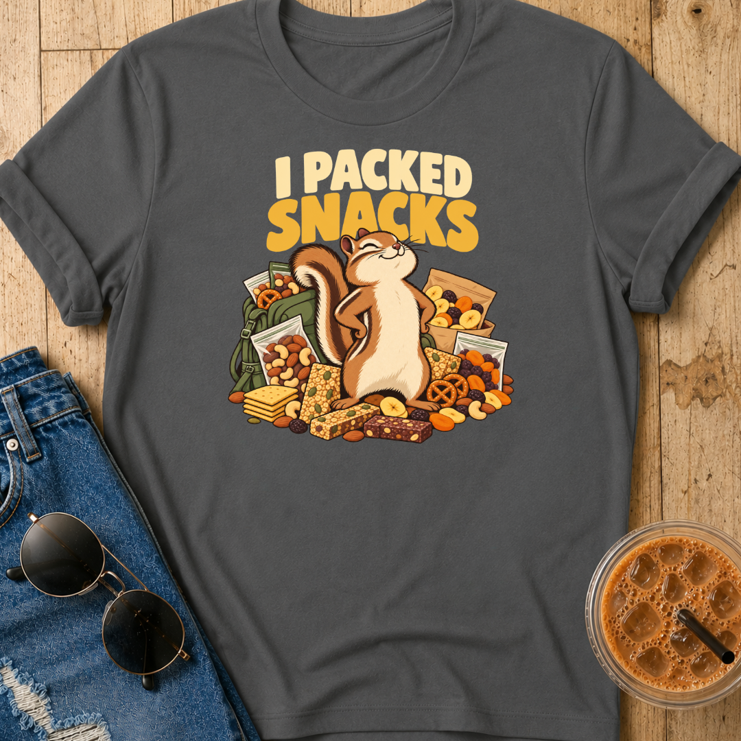 I Packed Snacks T-Shirt