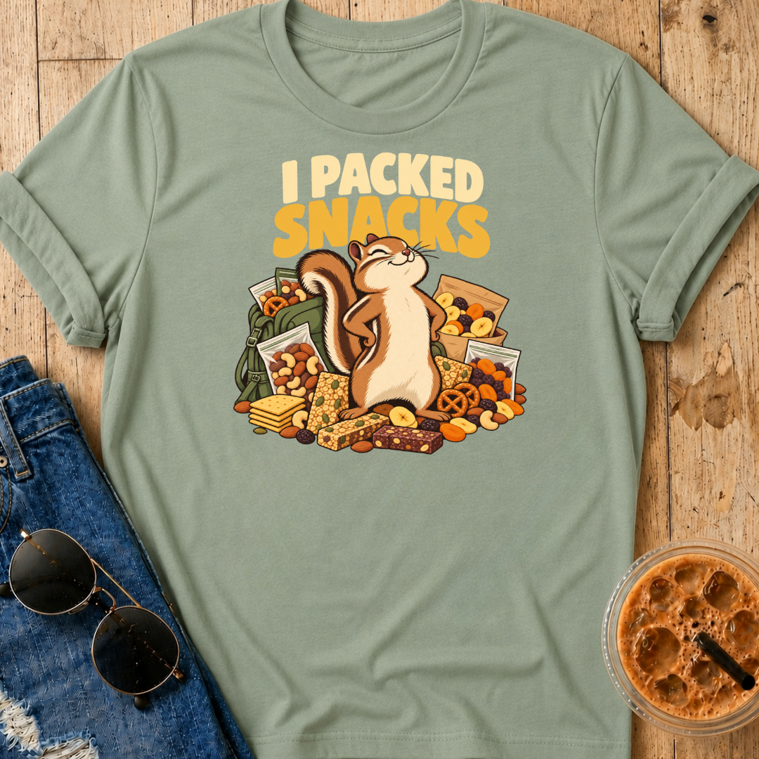 I Packed Snacks T-Shirt