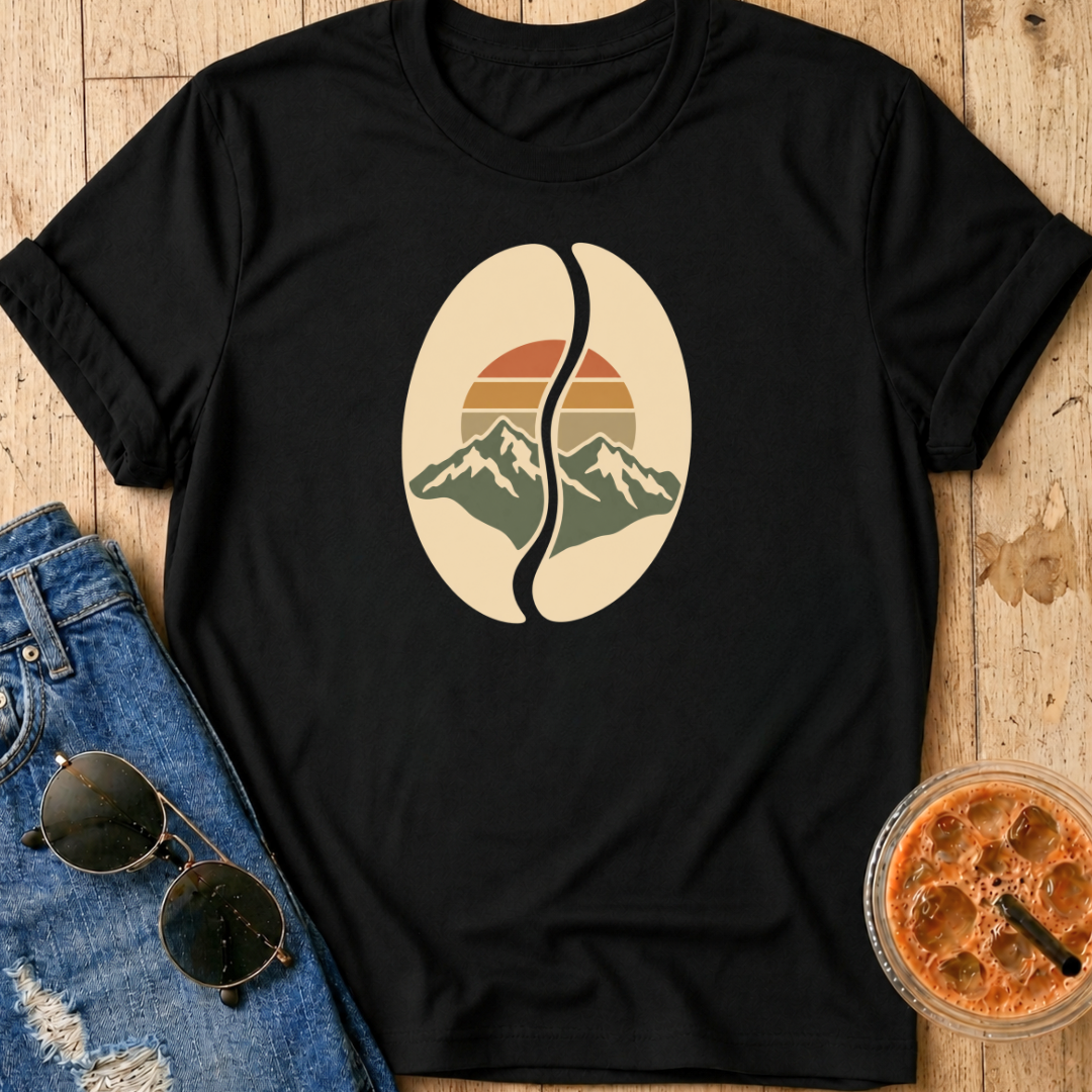 Coffee Bean Mountain T-Shirt