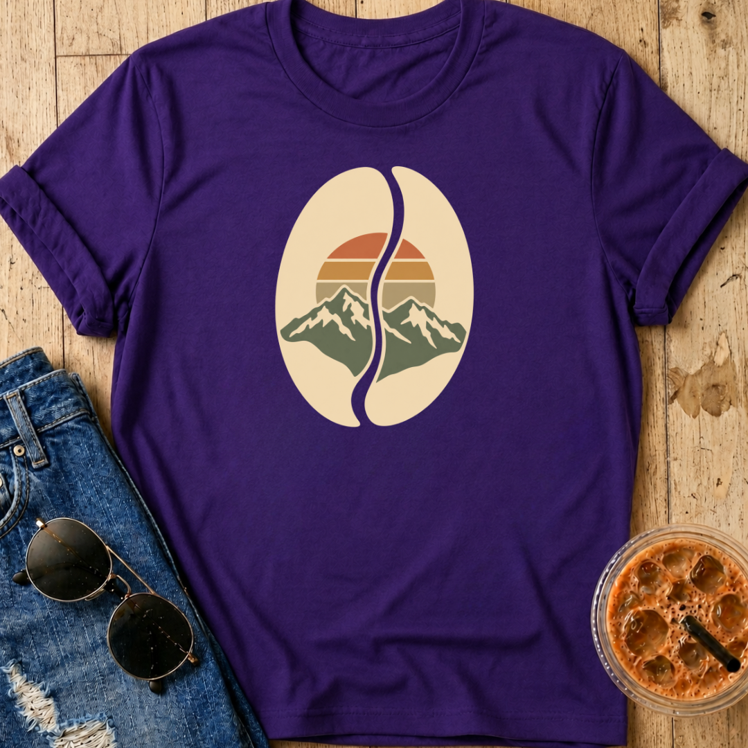 Coffee Bean Mountain T-Shirt